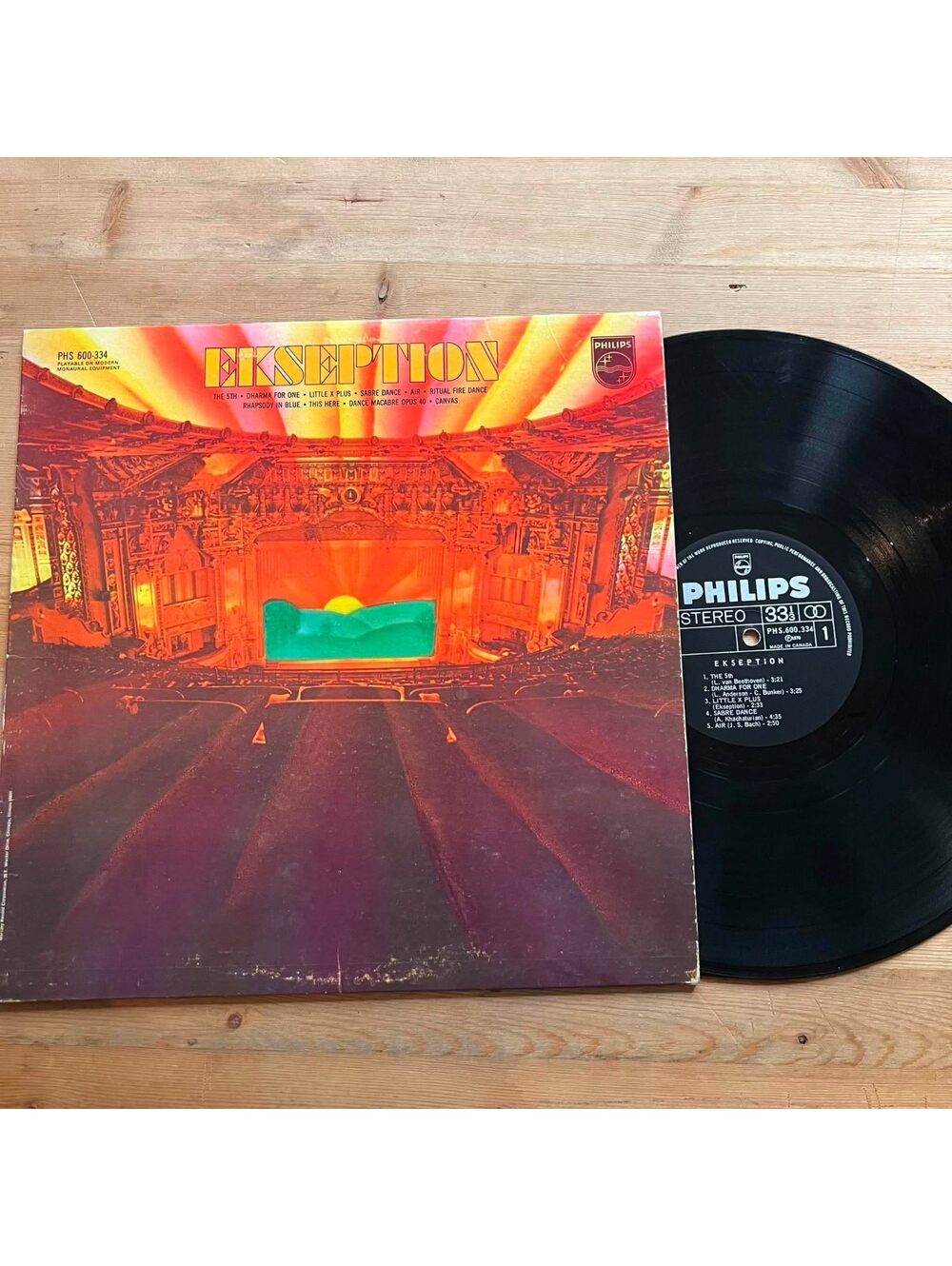 Ekseption - Ekseption 33rpm VG+ VR27